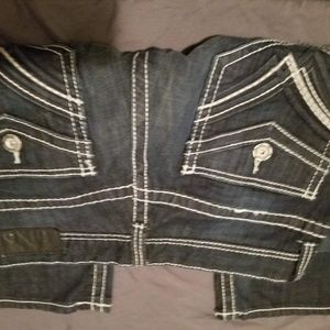 Men's black label jeans